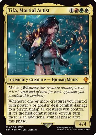 Tifa, Martial Artist (FIC-006) - Commander: FINAL FANTASY - Premium MTG Single from Wizards of the Coast - Just $0! Shop now at Game Crave Tournament Store