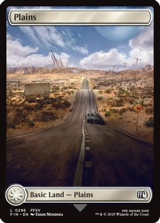 Plains (0296) (FIN-296) - FINAL FANTASY - Premium MTG Single from Wizards of the Coast - Just $0.08! Shop now at Game Crave Tournament Store