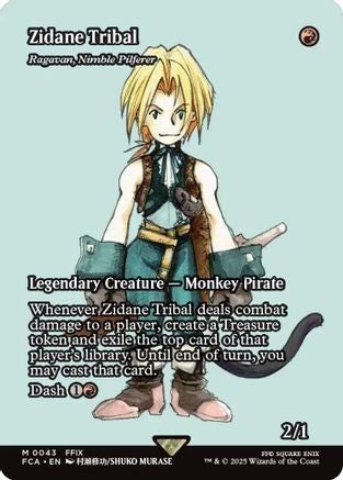 Zidane Tribal - Ragavan, Nimble Pilferer (Showcase) (FCA-043) - FINAL FANTASY: Through the Ages - Premium MTG Single from Wizards of the Coast - Just $6.85! Shop now at Game Crave Tournament Store