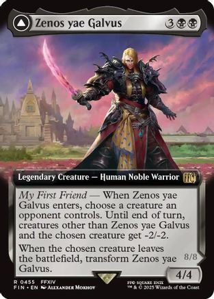 Zenos Yae Galvus (Extended Art) (FIN-455) - FINAL FANTASY Foil - Premium MTG Single from Wizards of the Coast - Just $4.63! Shop now at Game Crave Tournament Store