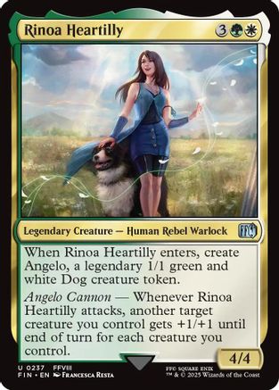 Rinoa Heartilly (FIN-237) - FINAL FANTASY - Premium MTG Single from Wizards of the Coast - Just $0.09! Shop now at Game Crave Tournament Store