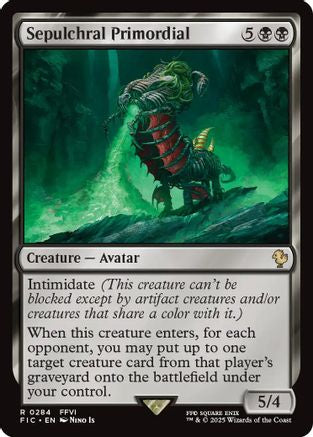 Sepulchral Primordial (FIC-284) - Commander: FINAL FANTASY - Premium MTG Single from Wizards of the Coast - Just $0.09! Shop now at Game Crave Tournament Store