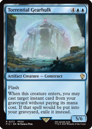Torrential Gearhulk (FIC-272) - Commander: FINAL FANTASY - Premium MTG Single from Wizards of the Coast - Just $0.09! Shop now at Game Crave Tournament Store