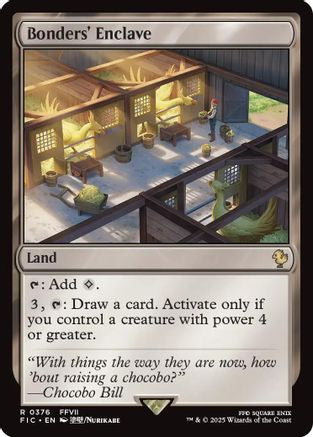 Bonders' Enclave (FIC-376) - Commander: FINAL FANTASY - Premium MTG Single from Wizards of the Coast - Just $0.09! Shop now at Game Crave Tournament Store