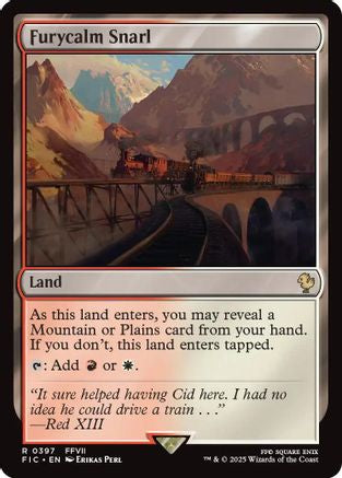 Furycalm Snarl (FIC-397) - Commander: FINAL FANTASY - Premium MTG Single from Wizards of the Coast - Just $0.08! Shop now at Game Crave Tournament Store