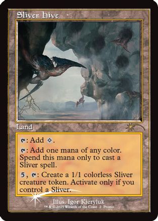 Sliver Hive (Retro Frame) (SLD-002) - Secret Lair Drop Series Foil - Premium MTG Single from Wizards of the Coast - Just $9.40! Shop now at Game Crave Tournament Store