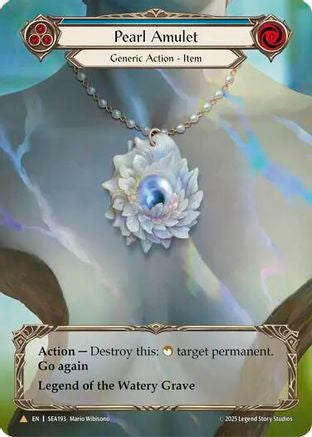 Pearl Amulet (Treasure) (SEA193) - High Seas Cold Foil