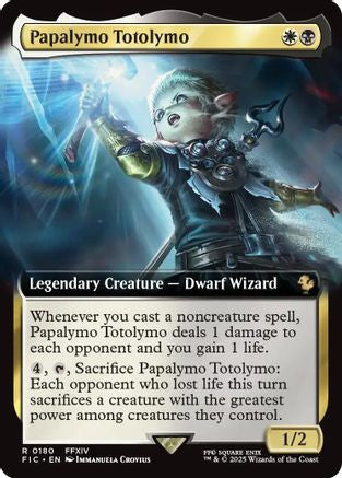 Papalymo Totolymo (Extended Art) (FIC-180) - Commander: FINAL FANTASY - Premium MTG Single from Wizards of the Coast - Just $0.29! Shop now at Game Crave Tournament Store