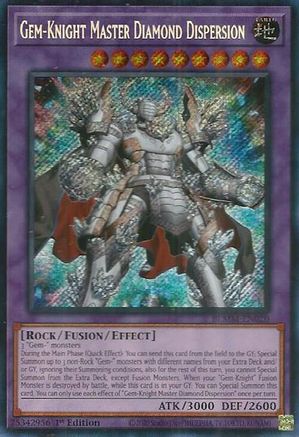 Gem-Knight Master Diamond Dispersion (BLMM-EN020) - Battles of Legend: Monster Mayhem 1st Edition