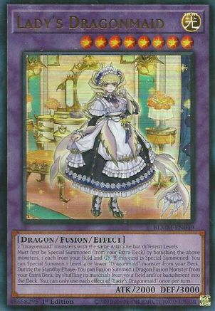 Lady's Dragonmaid (BLMM-EN049) - Battles of Legend: Monster Mayhem 1st Edition