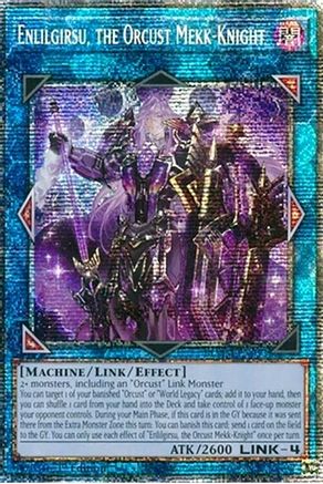 Enlilgirsu, the Orcust Mekk-Knight (Starlight Rare) (BLMM-EN053) - Battles of Legend: Monster Mayhem 1st Edition