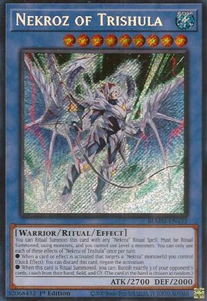 Nekroz of Trishula (BLMM-EN132) - Battles of Legend: Monster Mayhem 1st Edition
