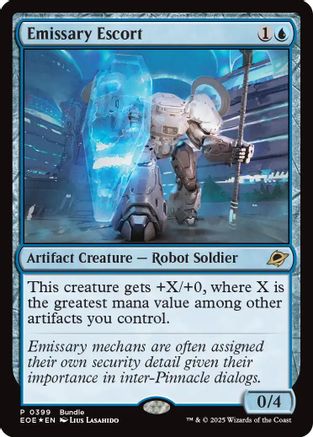 Emissary Escort (EOE Bundle) (UMP-399) - Unique and Miscellaneous Promos Foil