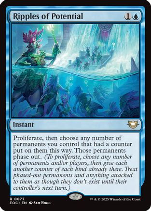 Ripples of Potential (EOC-077) - Commander: Edge of Eternities