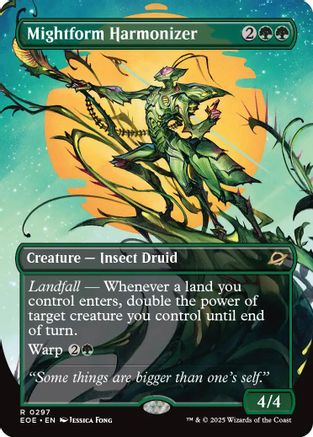 Mightform Harmonizer (Borderless) (EOE-297) - Edge of Eternities Foil