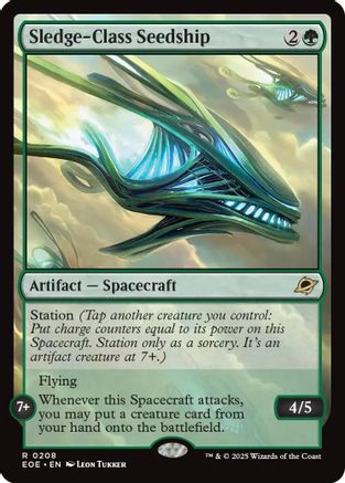 Sledge-Class Seedship (EOE-208) - Edge of Eternities