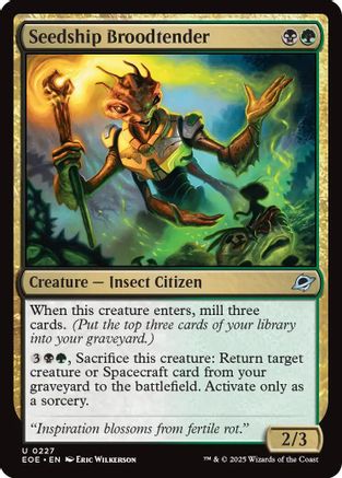 Seedship Broodtender (EOE-227) - Edge of Eternities Foil