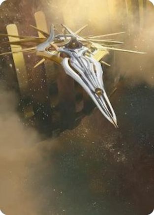 Dawnsire, Sunstar Dreadnought Art Card (AAEOE-027) - Art Series: Edge of Eternities