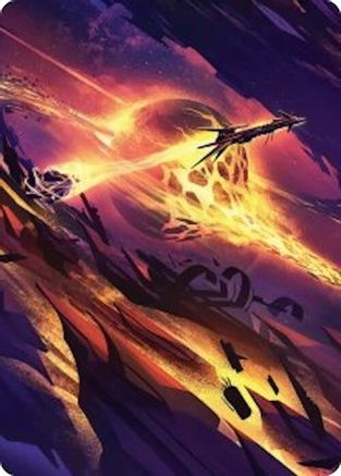 Scavenger Grounds Art Card (53/54) (AAEOE-053) - Art Series: Edge of Eternities