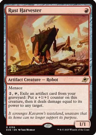 Rust Harvester (PRE-159) - Prerelease Cards Foil