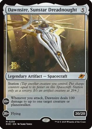 Dawnsire, Sunstar Dreadnought (PRE-238) - Prerelease Cards Foil