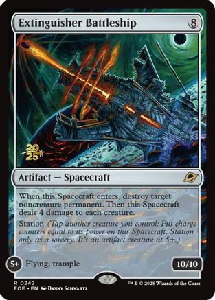 Extinguisher Battleship (PRE-242) - Prerelease Cards Foil