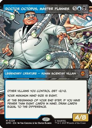 Doctor Octopus, Master Planner (Borderless) (SPM-228) - Marvel's Spider-Man Foil