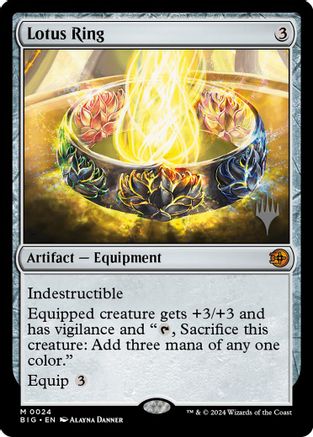 Lotus Ring (PPEOE-024) - Promo Pack: Edge of Eternities Foil