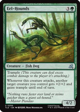 Eel-Hounds (TLE-250) - Avatar: The Last Airbender: Eternal-Legal Foil