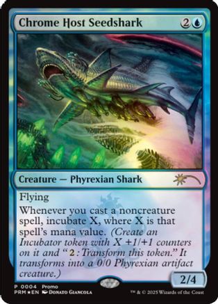 Chrome Host Seedshark (UMP-004) - Unique and Miscellaneous Promos Foil