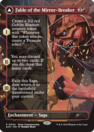 Fable of the Mirror-Breaker (GAME-044) - Game Day & Store Championship Promos