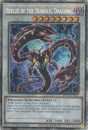Beelze of the Diabolic Dragons (MP25-EN023) - 2025 Mega-Pack 1st Edition