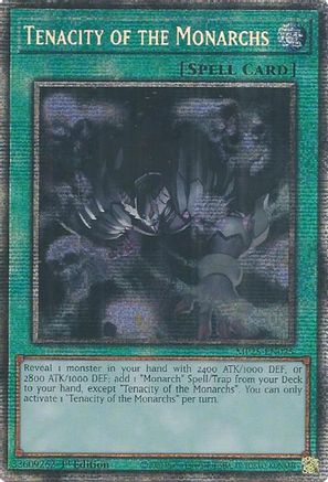 Tenacity of the Monarchs (MP25-EN025) - 2025 Mega-Pack 1st Edition