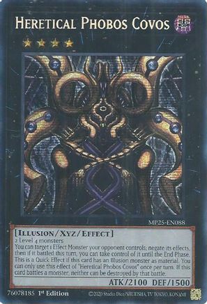 Heretical Phobos Covos (MP25-EN088) - 2025 Mega-Pack 1st Edition