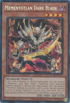 Mementotlan Dark Blade (MP25-EN145) - 2025 Mega-Pack 1st Edition