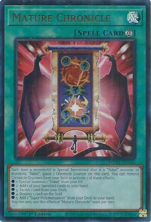 Mature Chronicle (MP25-EN166) - 2025 Mega-Pack 1st Edition