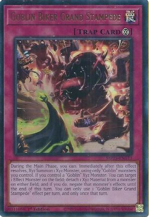 Goblin Biker Grand Stampede (MP25-EN173) - 2025 Mega-Pack 1st Edition
