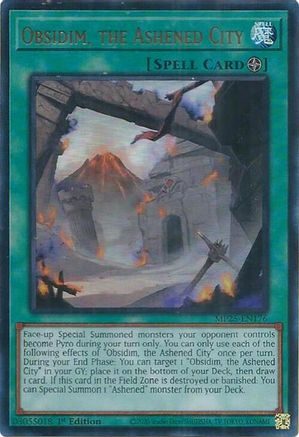 Obsidim, the Ashened City (MP25-EN176) - 2025 Mega-Pack 1st Edition