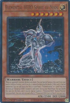 Elemental HERO Spirit of Neos (MP25-EN268) - 2025 Mega-Pack 1st Edition