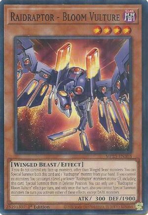 Raidraptor - Bloom Vulture (MP25-EN303) - 2025 Mega-Pack 1st Edition