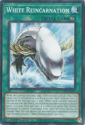 White Reincarnation (MP25-EN317) - 2025 Mega-Pack 1st Edition