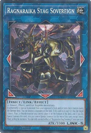 Ragnaraika Stag Sovereign (MP25-EN357) - 2025 Mega-Pack 1st Edition
