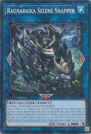 Ragnaraika Selene Snapper (MP25-EN389) - 2025 Mega-Pack 1st Edition