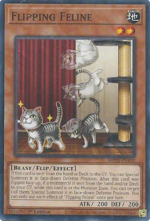 Flipping Feline (MP25-EN410) - 2025 Mega-Pack 1st Edition