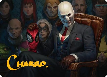 Chameleon, Master of Disguise Art Card (Gold-Stamped Signature) (AASPM-005) - Art Series: Marvel's Spider-Man