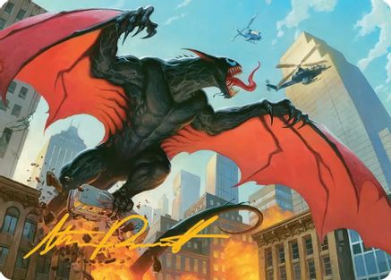 Grendel, Spawn of Knull Art Card (Gold-Stamped Signature) (AASPM-054) - Art Series: Marvel's Spider-Man