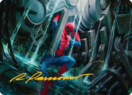 Strength of Will Art Card (Gold-Stamped Signature) (AASPM-022) - Art Series: Marvel's Spider-Man