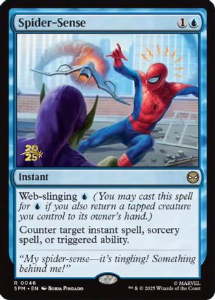Spider-Sense (PRE-046) - Prerelease Cards Foil