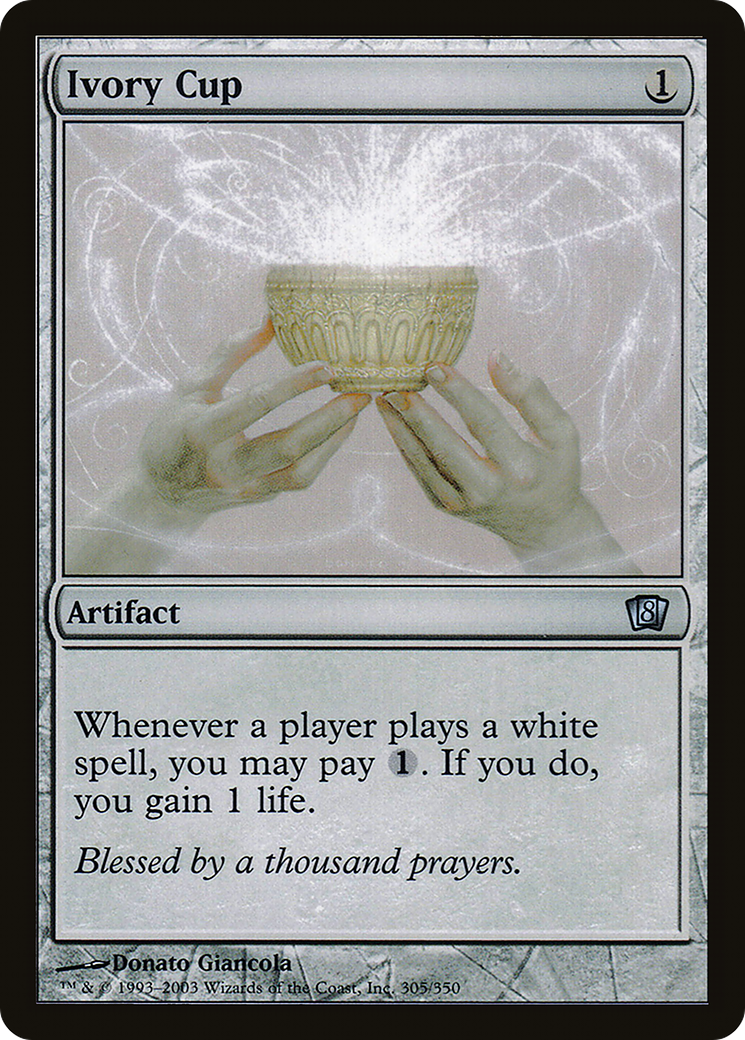 Ivory Cup (8ED-305★) - 8th Edition Foil