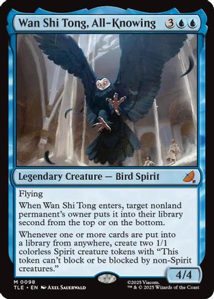 Wan Shi Tong, All-Knowing (TLE-098) - Avatar: The Last Airbender: Eternal-Legal Foil